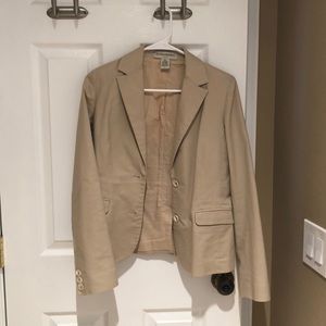 Banana republic tan blazer